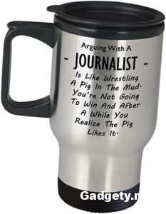 Journalist Travel Mug