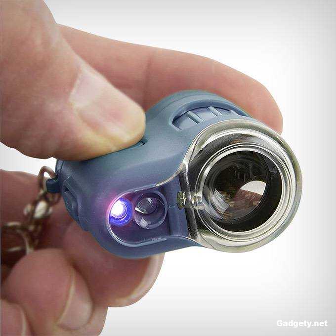 LED Lighted Pocket Microscope