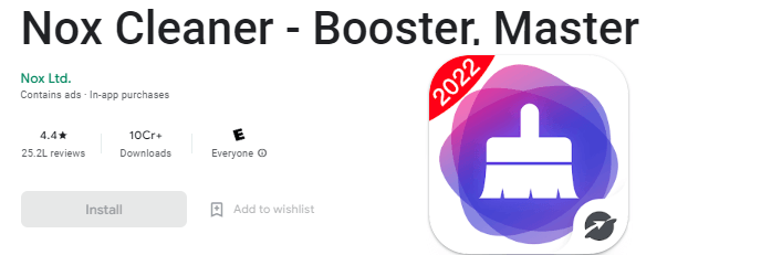 Nox Cleaner – Booster, Optimizer, Master