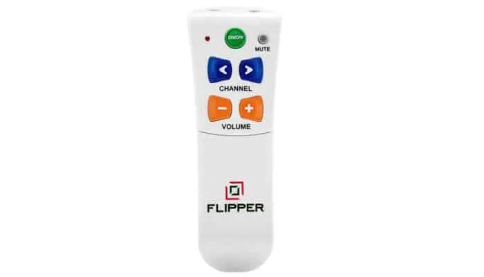Лучший для пожилых людей: пульт Flipper с большой кнопкой